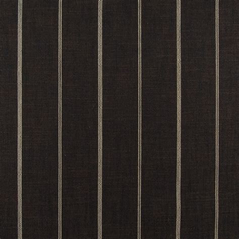 Richloom Fabrics Fritz Walnut Blue Ticking Stripe 1502 Fabrics