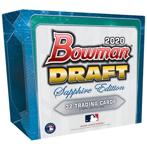 Bowman Draft Sapphire Baseball Checklist Boxes Set Info Date