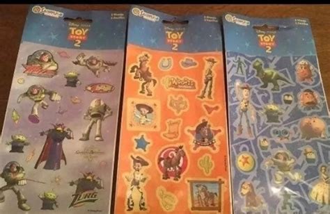 Vintage Toy Story 2 Stickers SandyLion Full Set of 3 Sealed | Etsy