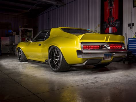 Hp Amc Javelin Amx Brings Hellcat Power To Sema Carscoops