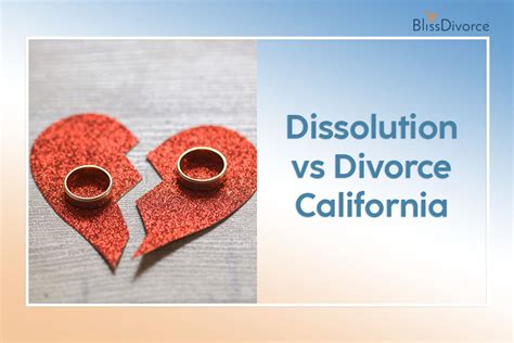 Dissolution Vs Divorce In California The Key Differences