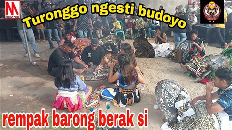 Jaranan Turonggo Ngesti Budoyo Rempak Barong Mbekes Main Di Kagungan