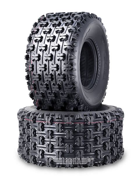 Set 2 WANDA Sport ATV Tires 22x10 10 Kawasaki Brute Force 300 Rear GNCC