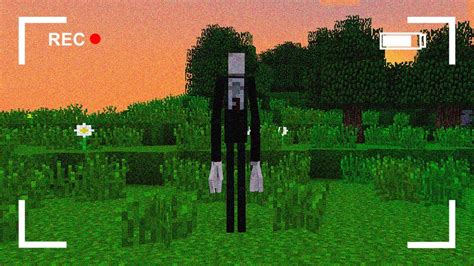 Slenderman En Minecraft Pe Youtube