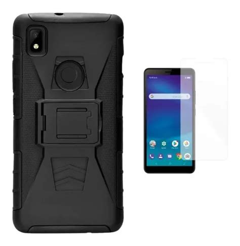 Mica Funda Uso Rudo Clip Para Zte Blade L210