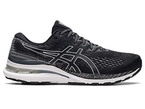 Gel Kayano 28 2e Wide Men Blackwhite Mens Running Shoes