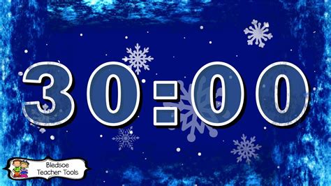 30 Minutes Winter Snow Timer No Music Youtube