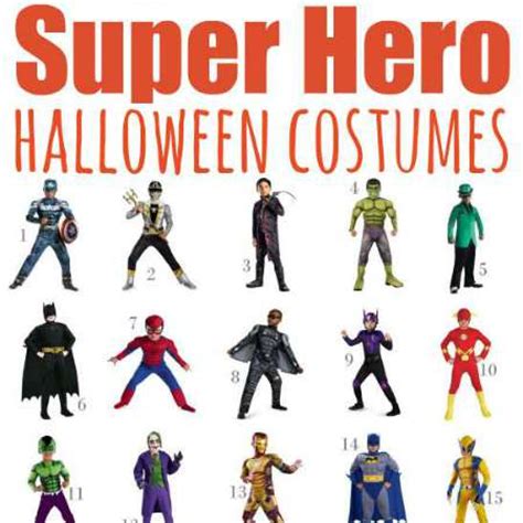 Super Hero Costumes for Boys (for less!) - One Crazy Mom