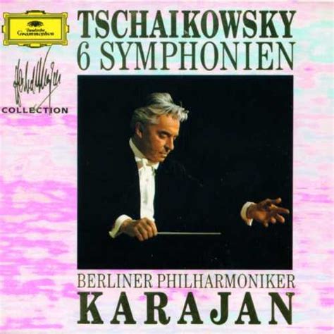 Karajan Tchaikovsky 6 Symphonies 4 CD Box Set APE BOXSET ME