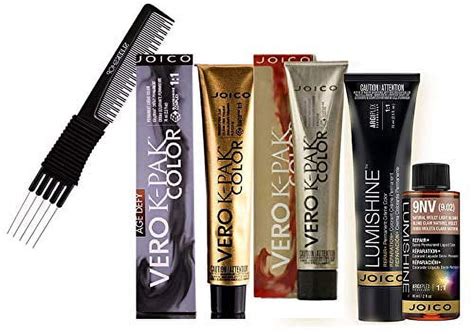 Joico Original Vero K Pak Color Permanent Creme Hair Color Age Defy Wsleek Premium Carbon