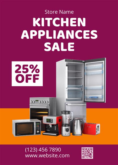 Kitchen Appliances Banner