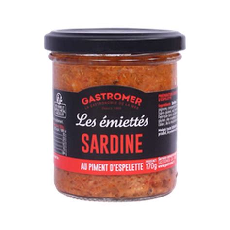 Les Miett S Sardines Au Piment D Espelette Gastromer G La