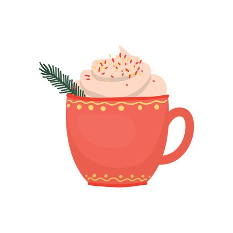 Christmas Hot Drink 13726805 Vector Art At Vecteezy