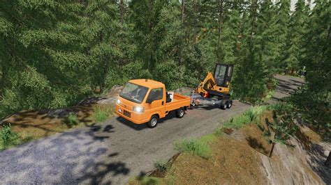 Fs22 Honda Acty Awd V1000 Farming Simulator 22 мод Fs 19 МОДЫ