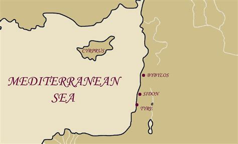 Where Were The Phoenicians Located