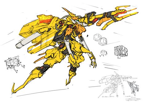 Robot Concept Art Robot Design Evangelion Mecha Gundam Cool Art