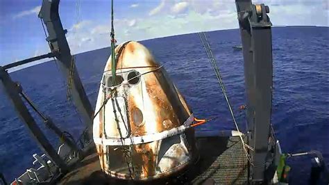 SpaceX's Crew Dragon returns to port as NASA praises successful launch ...