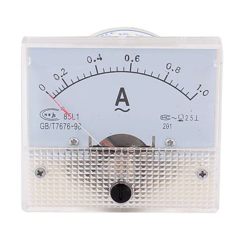 Sourcingmap Ac A L Analog Panel Current Ampere Meter Ammeter Gauge