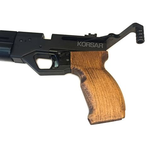 Пистолет пневматический KrugerGun КОРСАР 5, 5, рукоять дерево, ствол ...