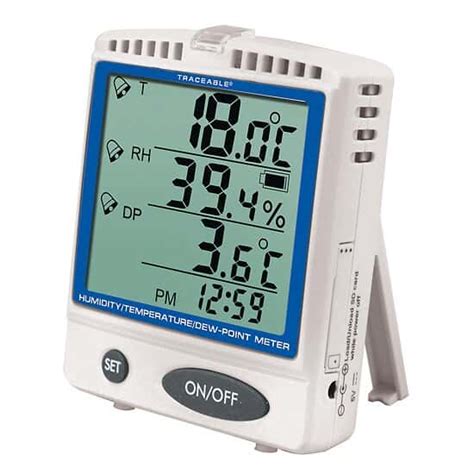 Always In Stock Traceable Calibrated Digital Thermohygrometer With