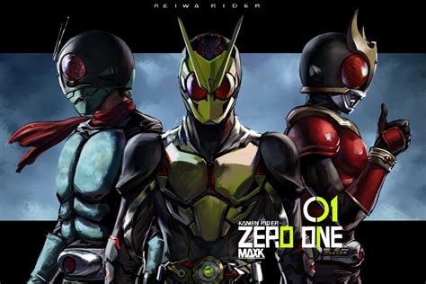 Kamen Rider Kuuga Kamen Rider 1 And Kamen Rider Zero One Kamen Rider