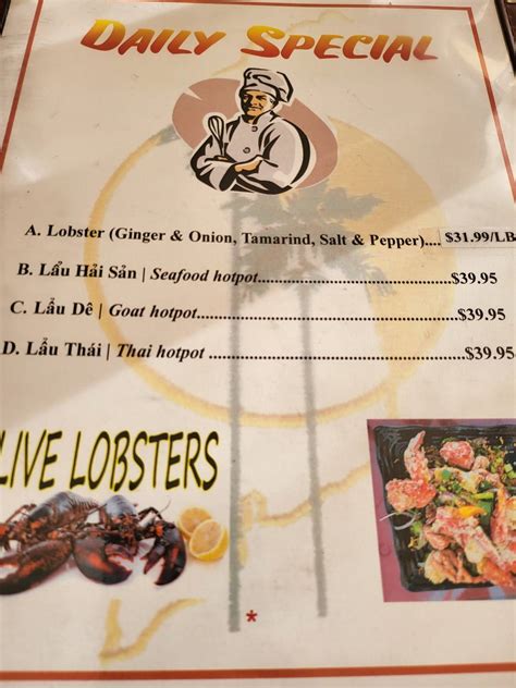 Menu at Nam Phuong Buford Highway restaurant, Atlanta, Buford Hwy NE