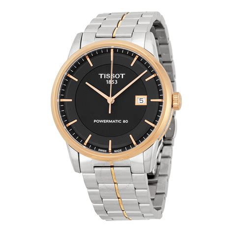 Tissot Powermatic 80 Black Dial Men S Watch T0864072205100 T086 407 22 051 00 845960058971