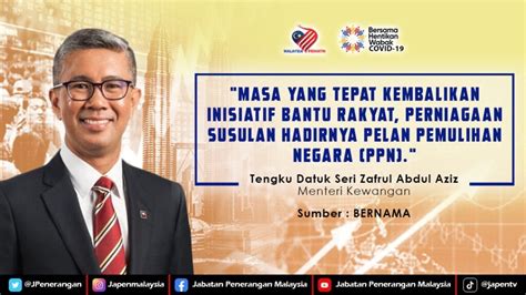 Masa Yang Tepat Kembalikan Inisiatif Bantu Rakyat Perniagaan Susulan