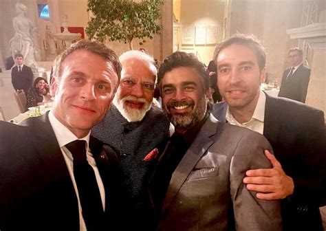 Madhavan S Moment With Modi And Macron Movies