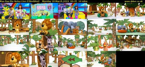 Raa Raa The Noisy Lion CBeebies 2019 03 18 0645