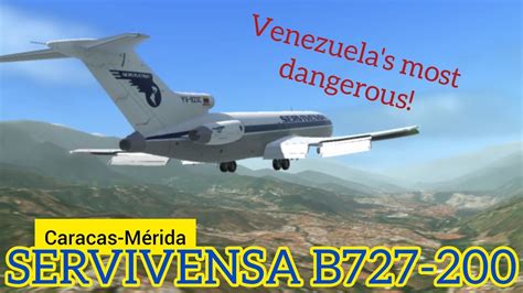 Venezuela S MOST DANGEROUS Servivensa Boeing 727 200 Caracas SVMI