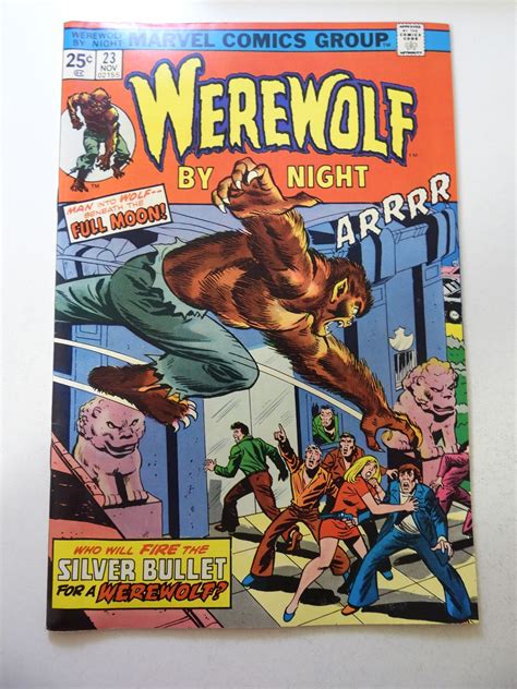 Werewolf By Night 23 1974 FN Condition MVS Intact Comic Books