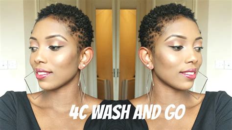 Natural Hair 4ctwa Wash And Go Routine Youtube