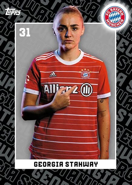 2022 23 TOPPS FC Bayern München Women Official Team Set Soccer Cards