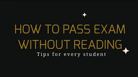 How To Pass Exams Without Readingstudying Top 7 Tips Bscholarly