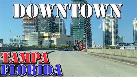 Tampa Florida 4k Downtown Drive Youtube