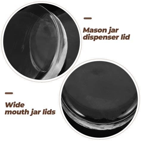 2 Pcs Mason Jar Weights Practical Glass Weights Fermenting Jars Lids