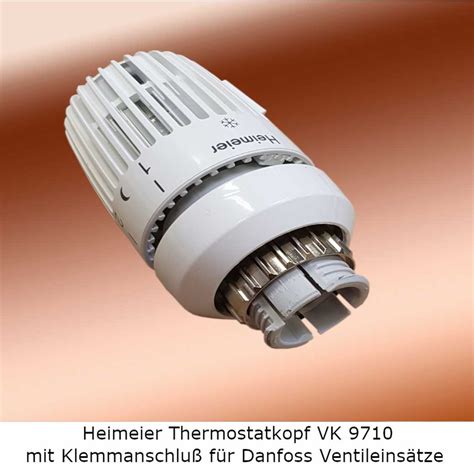 Heimeier Thermostatkopf Vk Mit Klemmanschluss Heizk Rperthermostate