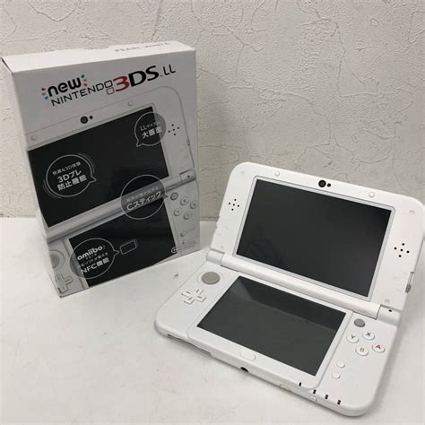 【やや傷や汚れあり】nintendo 任天堂 New3dsll Newニンテンドー3ds Ll パールホワイトの落札情報詳細 ヤフオク落札