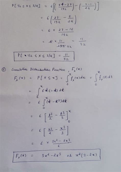 Solved A Random Variable X Has Pdf Fx X Cx 1 X 0 X 1 0