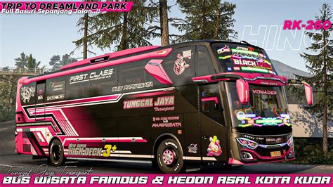 Bus Tunggal Jaya Blackpink Trip To Dreamland Park Ets Indonesia