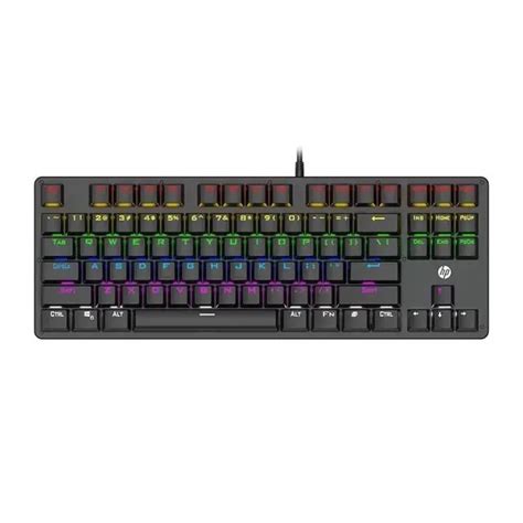 Teclado Mecânico 80 HP GK200 RGB Switch Blue