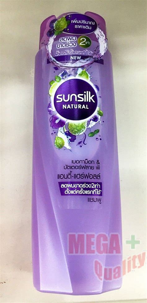 Sunsilk Natural Shampoo Bergamot And Butterfly Pea Anti Hair Fall 150ml