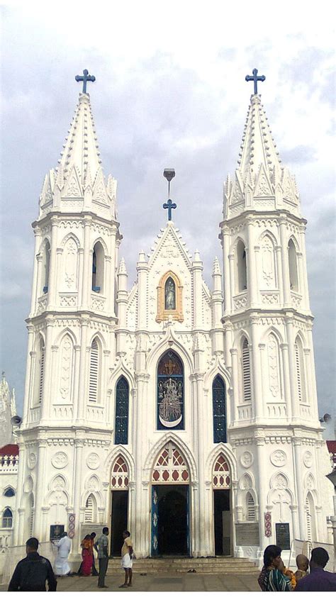 Christian Live Velankanni Church Jesus Blessings Catholic Church