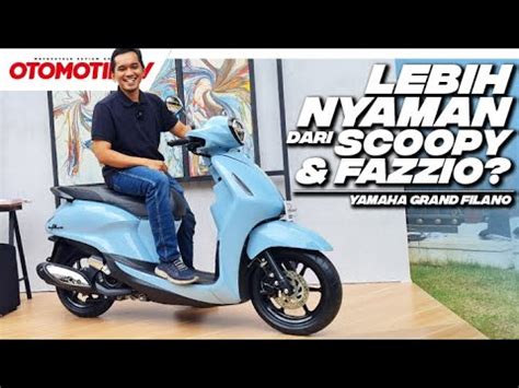 Posisi Duduk Boncengan Yamaha Grand Filano Fazzio Scoopy Kalah