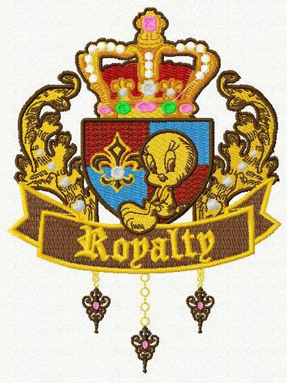 Tweety Royalty Machine Embroidery Design