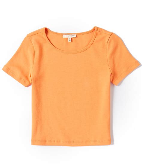 Copper Key Big Girls 7 16 Ribbed T Shirt Dillards