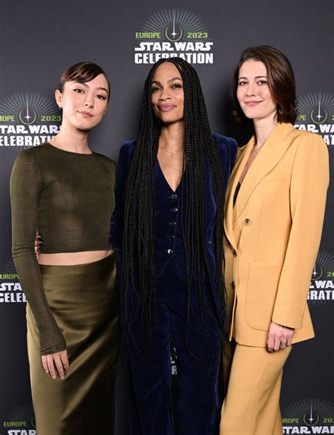 Ahsoka Stars Natasha Liu Bordizzo Rosario Dawson And Mary Elizabeth