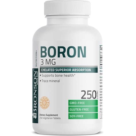 Best Boron Supplement For Optimal Health