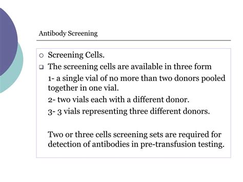 Ppt Antibody Screening And Identification Powerpoint Presentation Free Download Id 4693854